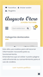 Mobile Screenshot of joyeriaaugustootero.com